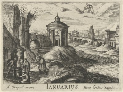 Januar von Simon Frisius