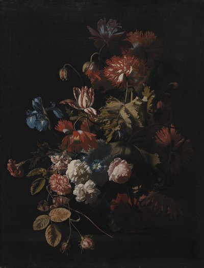 Eine Vase mit Blumen von Simon Pietersz Verelst