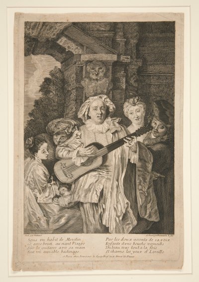 In Mezzetin von Simon Thomassin