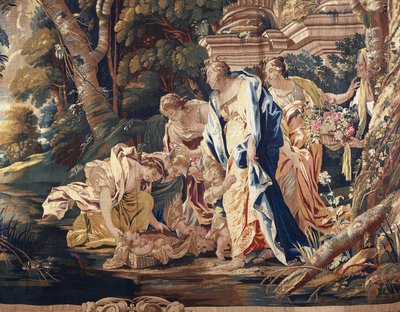 Die Auffindung des Moses von Simon Vouet