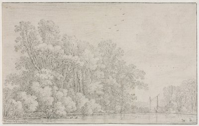 Flusslandschaft, ca. 1650 von Simon de Vlieger