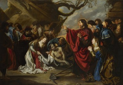 Die Auferweckung des Lazarus von Simon de Vos
