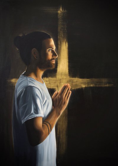 Goldenes Kreuz von Simone Amon