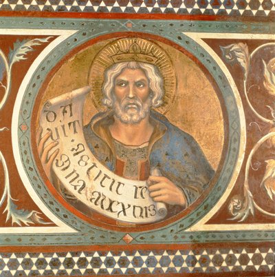 Maesta: David (Detail) von Simone Martini