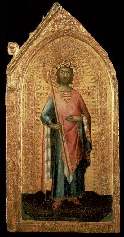 St. Ladislaus von Ungarn von Simone Martini