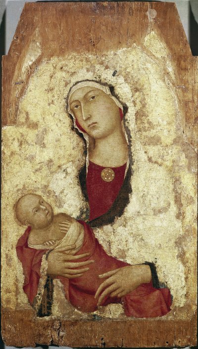 Maria mit Kind von Simone Martini