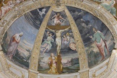 Kreuzigung von Simone Veneziano Peterzano