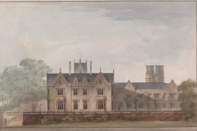 Lilleshall, Shropshire: Südfassade von Sir Jeffry Wyatville