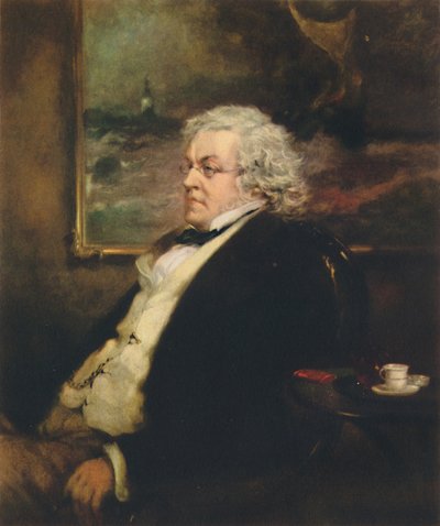 William Makepeace Thackeray 1811-1863, ca. 1850, 1942 von Sir John Gilbert