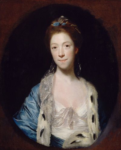 Porträt von Mrs. Luther, 1766 von Sir Joshua Reynolds