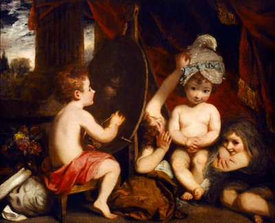 Die Kleinkindakademie, 1781-1782 von Sir Joshua Reynolds