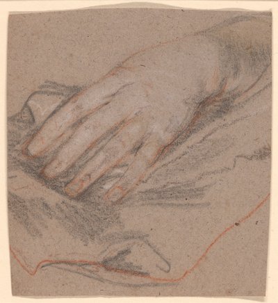 Zeichnung einer Hand von Sir Peter Lely