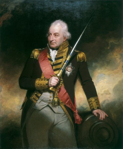 Admiral John Jervis von Sir William Beechey