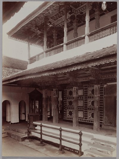 Buddhistischer Tempel in Kandy, Ceylon von Skeen and Co.