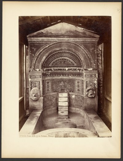 Casa della gran fontana. Pompeji. von Sommer and Behles