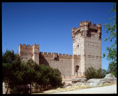 Burg La Mota von Spanish School