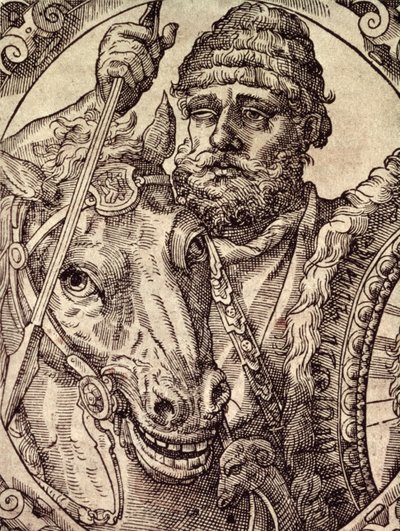 Hannibal (247-ca.183 v. Chr.) von Spanish School
