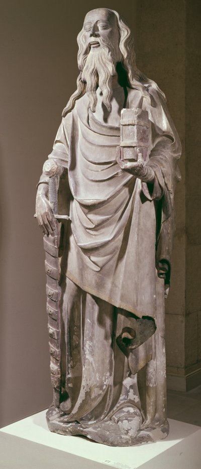 Statue des Heiligen Paulus von Spanish School