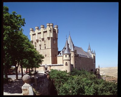 Ansicht des Alcazar von Spanish School