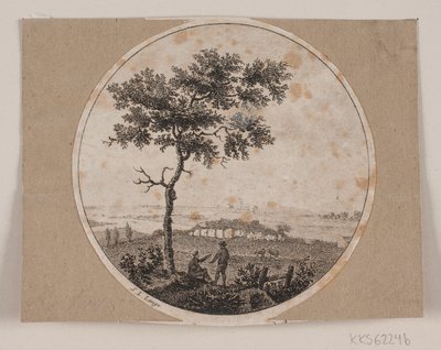 Eine Landschaft von Søren L. Lange