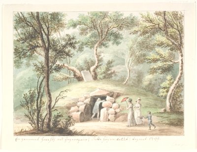 Grabhügel bei Jægerspris von Søren L. Lange