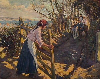 Februarsonne, 1909 von Elizabeth Adela Stanhope Forbes