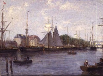 Ansicht von Caen von Stanislas Victor Edouard Lepine