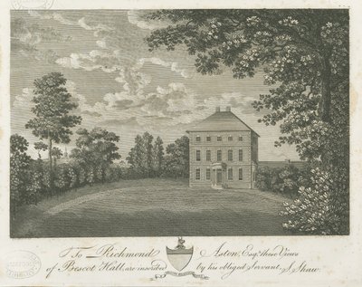 Bescot Halle: Gravur, spätes 19. Jh. von Stebbing Shaw