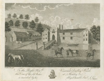 Himley Hall (Gravur) von Stebbing Shaw