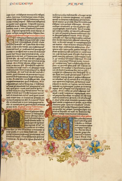 Initiale V: Jesaja von Stefan Lochner