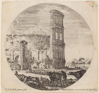 Kolosseum, 1646 von Stefano della Bella