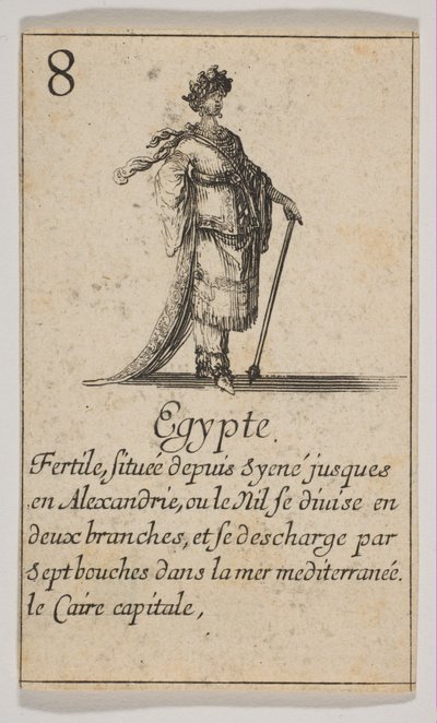 Ägypten, 1644 von Stefano della Bella