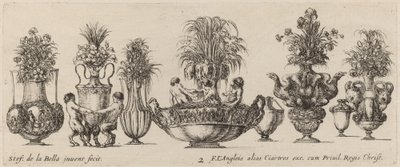 Fantastische Vasen von Stefano della Bella