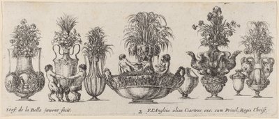 Fantastische Vasen von Stefano della Bella