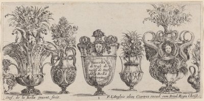 Fantastische Vasen von Stefano della Bella