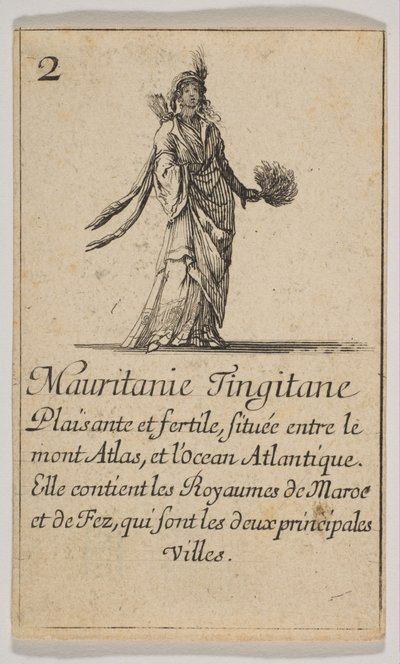 Mauretanien, 1644 von Stefano della Bella