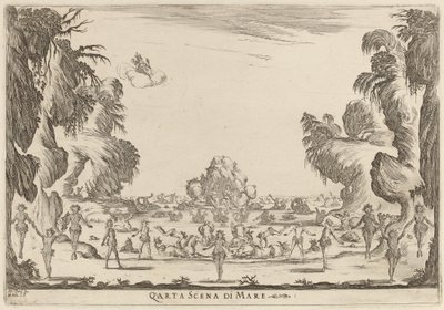 Quarta Scena di Mare von Stefano della Bella