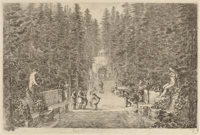 Der Wasserspritzer, wahrscheinlich 1653 von Stefano della Bella