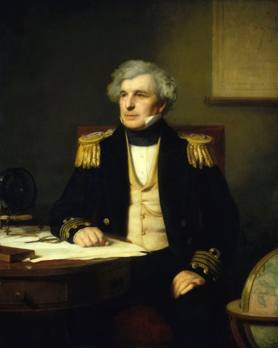 Kapitän Sir James Clark Ross (1800-1862) von Stephen Pearce