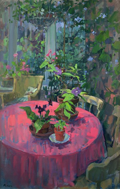 Wintergartentisch von Susan Ryder