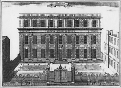 Powis House, ca. 1720 von Sutton Nicholls