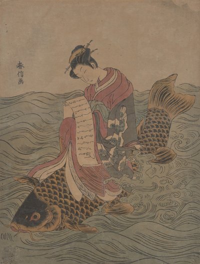 Parodie eines chinesischen Unsterblichen von Suzuki Harunobu
