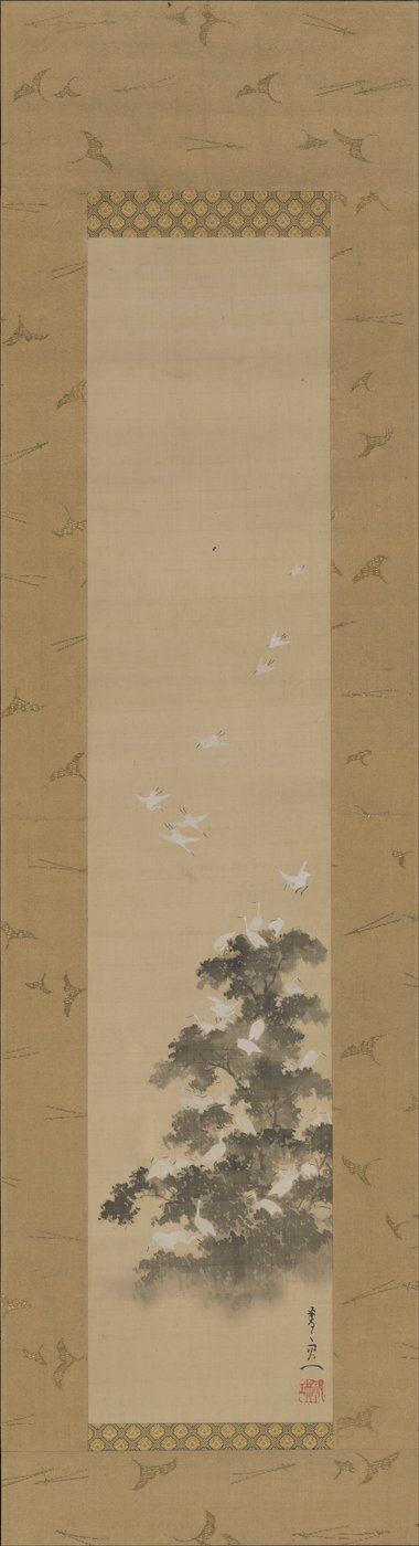 Reiher von Suzuki Kiitsu