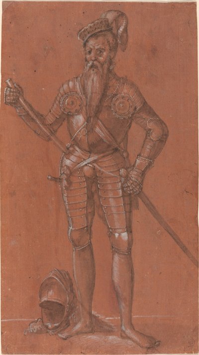 Ein Mann in Rüstung von Swiss 16th Century