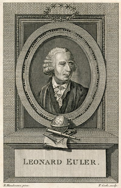 Porträt von Leonard Euler von Swiss School
