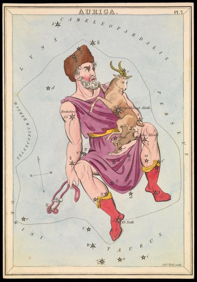 Auriga, ca. 1825 von Sydney Hall