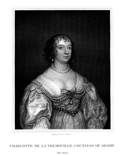 Charlotte Stanley, Gräfin von Derby, 1825 von T. A. Dean