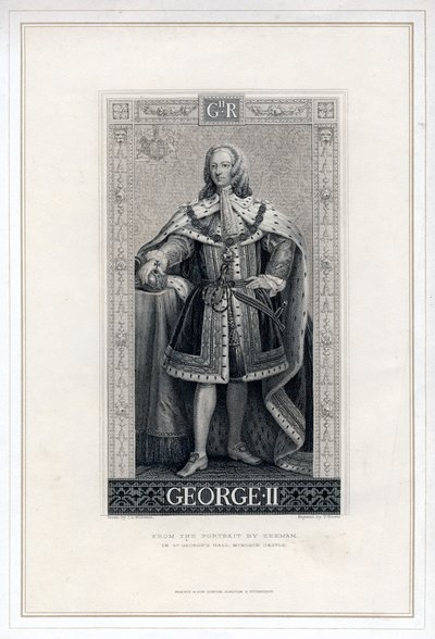 Georg II. von Großbritannien von T. Brown