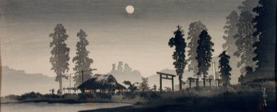 Mond in Egota, Tokio von Takahashi Hiroaki