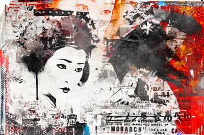 Moderne Geisha, 2014 von Teis Albers